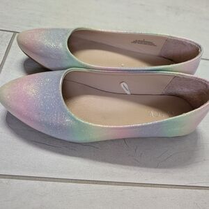Children's Place Sparkly Pastel Flats